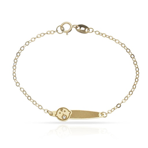 PULSERA ORO 18KL BEBE
