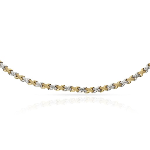 PULSERA ORO 18KL BICOLOR