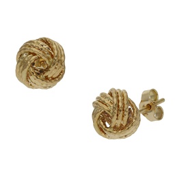 [P1116] PENDIENTES ORO 18KL NUDO - 10MM