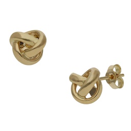 [P1119] PENDIENTES ORO 18KL NUDO - 9MM