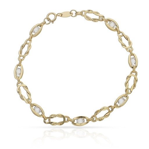 PULSERA ORO 18KL CIRCONITAS