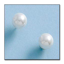 [P99] PENDIENTES ORO 18KL PERLAS SHELL - 8MM