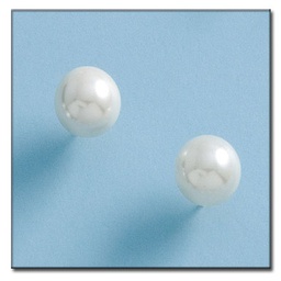 [P97] PENDIENTES ORO 18KL PERLAS SHELL 10MM