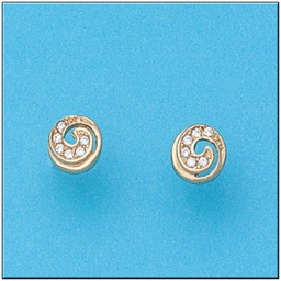 [P496] PENDIENTES ORO 18KL REDONDOS