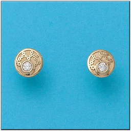 [P358] PENDIENTES ORO 18KL REDONDOS