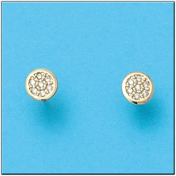 [P752] PENDIENTES ORO 18KL REDONDOS 7MM