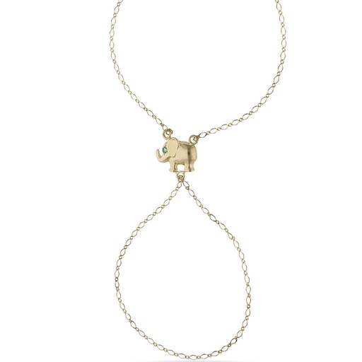 PULSERA ORO 18KL DEDO ELEFANTE