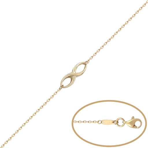 PULSERA ORO 18KL INFINITO