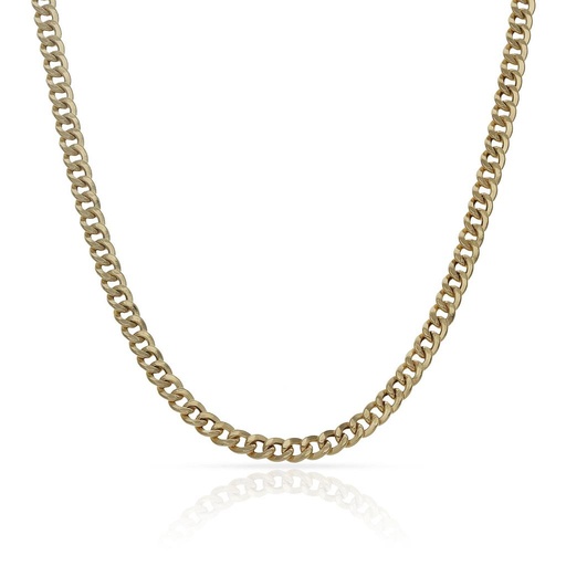 CADENA ORO 18KL HUECA BARBADA - 3MM