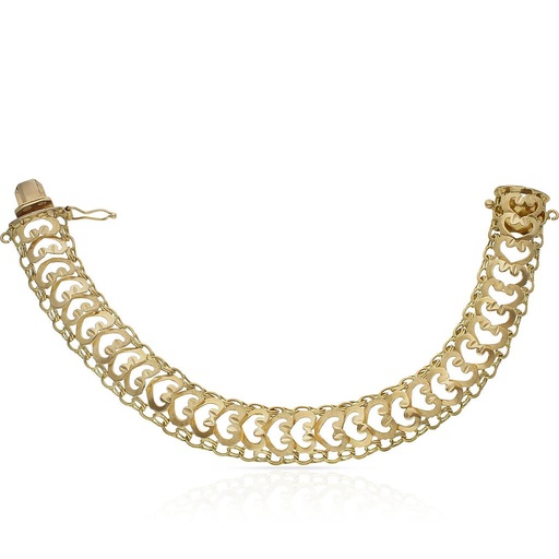 PULSERA ORO 18KL PRINCESA - 14MM