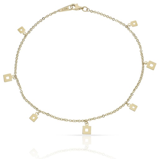 PULSERA ORO 18KL TOBILLERA