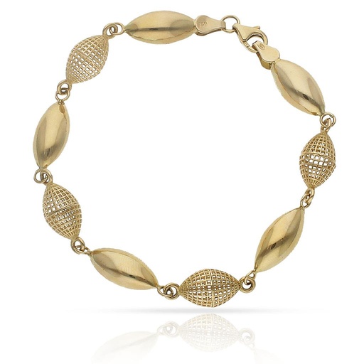 PULSERA ORO 18KL TROQUELADA