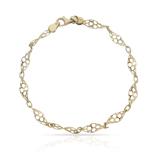 PULSERA ORO 18KL TROQUELADA