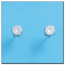 [LCR428B] PENDIENTES ORO BLANCO 18KL DIAMANTES