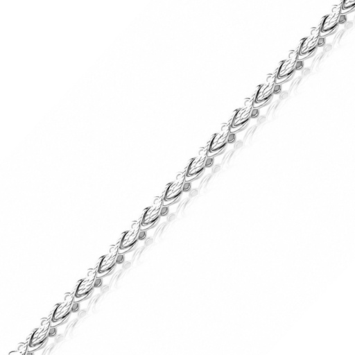 PULSERA ORO BLANCO 18KL