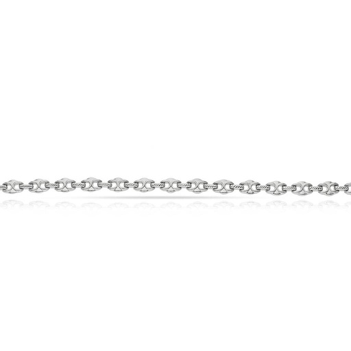 PULSERA ORO BLANCO 18KL