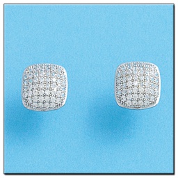 [LCR416B] PENDIENTES ORO BLANCO 18KL DIAMANTES