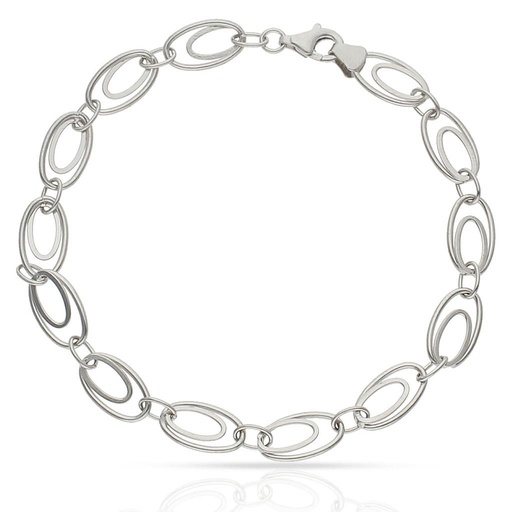 PULSERA ORO BLANCO 18KL