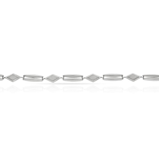 PULSERA ORO BLANCO 18KL