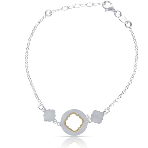 PULSERA PLATA 925MM 3 FIGURAS