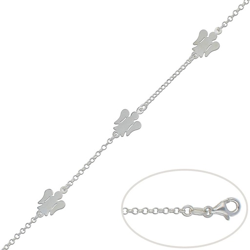PULSERA PLATA 925MM ANGELES