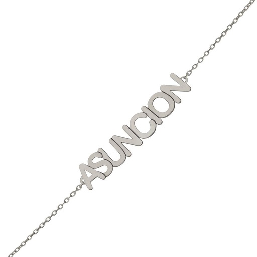 PULSERA PLATA 925MM NOMBRE PEQUEÑO