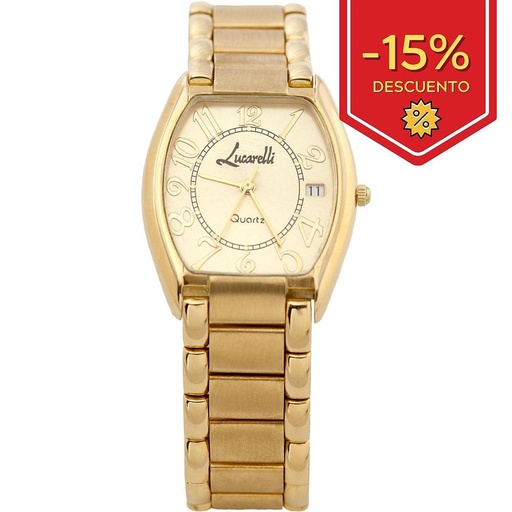 RELOJ ORO 18KL CABALLERO LUCARELLI