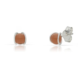 [AG1697] PENDIENTES PERLA SALMON PLATA 925MM - 4MM (copia)