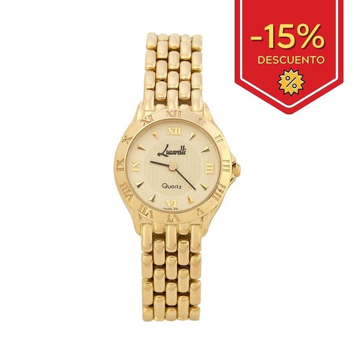 RELOJ ORO 18KL SEÑORA LUCARELLI
