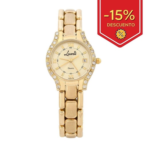 RELOJ ORO 18KL SEÑORA LUCARELLI