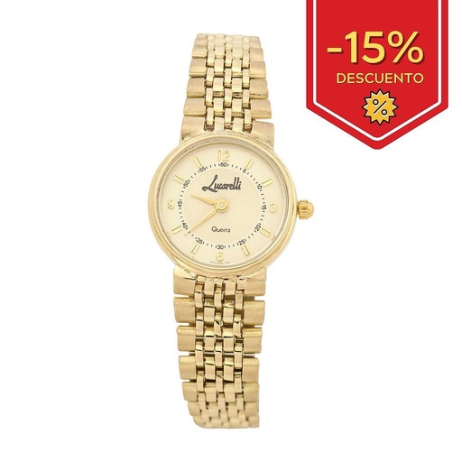 RELOJ ORO 18KL SEÑORA LUCARELLI