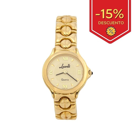 RELOJ ORO 18KL SEÑORA LUCARELLI