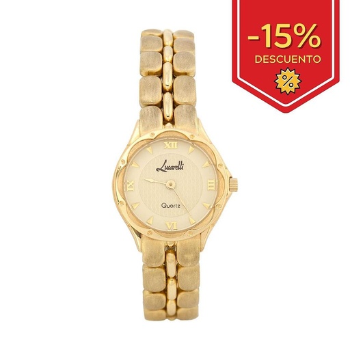 RELOJ ORO 18KL SEÑORA LUCARELLI