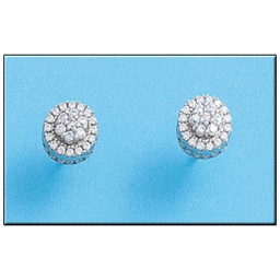 [AG1579] PENDIENTES REDONDO CIRCONITAS PLATA 925MM