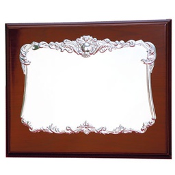 [PL407] PLACA HOMENAJE ALUMINIO 26X21 - 21X15