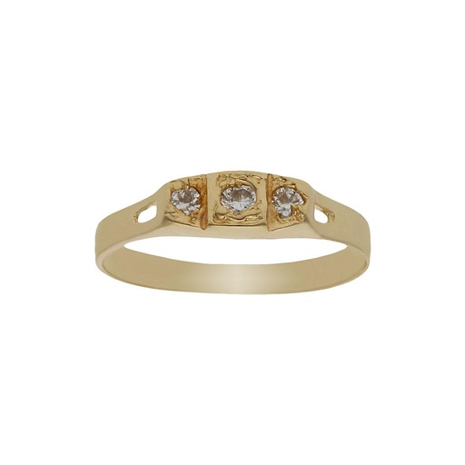 SELLO ORO 18KL BEBE CIRCONITAS