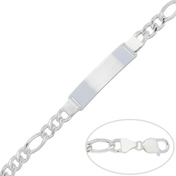 [AG128] PULSERA 3x1 PLATA 925MM - 8MM