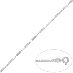 [AG178] PULSERA BARRAS PLATA 925MM