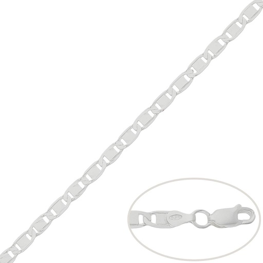 CADENA PLATA 925MM ITALIANA - 4.50MM