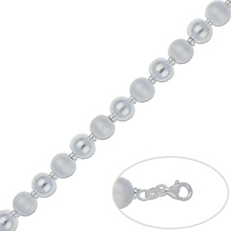 [AG195] PULSERA BOLAS PLATA 925MM - 10MM