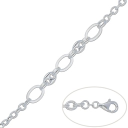 [AG201] PULSERA CALABROTES PLATA 925MM