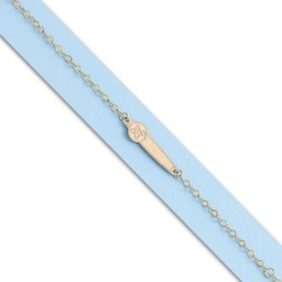 [PU758] PULSERA CHUPETE ORO 18KL CIRCONITA