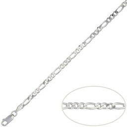 [AG385] CADENA PLATA 925M 3x1 - 4MM