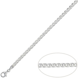 [AG384] CADENA PLATA 925M ANCLA - 4MM