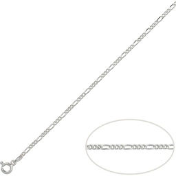 [AG386] CADENA PLATA 925MM 3x1 - 2MM