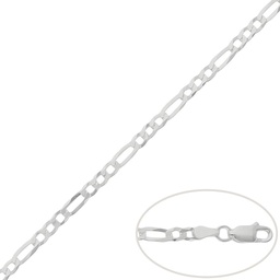 [AG426] CADENA PLATA 925MM 3x1 - 3MM