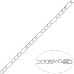 [AG420] CADENA PLATA 925MM 3x1 - 4MM