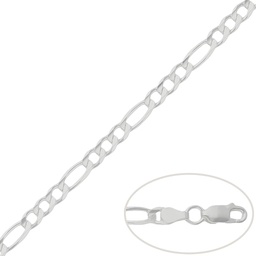 [AG421] CADENA PLATA 925MM 3x1 - 5MM