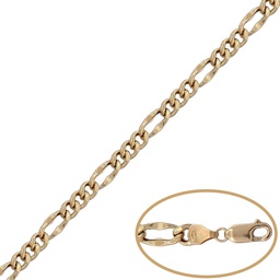 [PU1227] PULSERA HUECA ORO 18KL 3x1 - 6MM