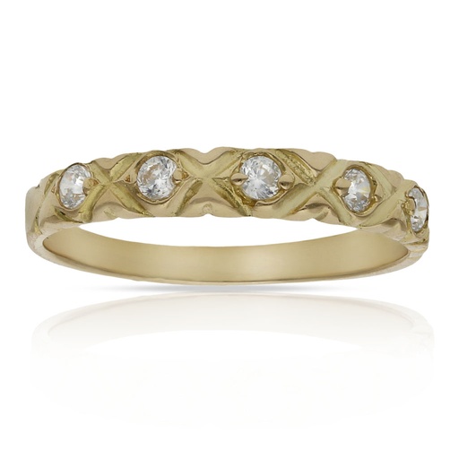 SORTIJA ORO 18KL CIRCONITAS